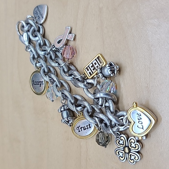 Brighton "POWER OF PINK 2020" Campaign for Breast Cancer π Charm Bracelet - Picture 7 of 10